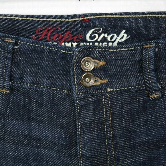 Tommy Hilfiger Hope Crop Jeans Dark Stretch 4 - Picture 7 of 9